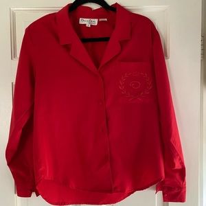 Vintage Oscar de la Renta Expressions blouse